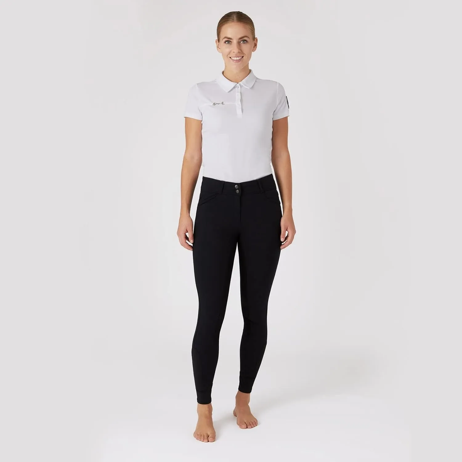 Emma Womens Classic Full Seat Breeches with Crystals