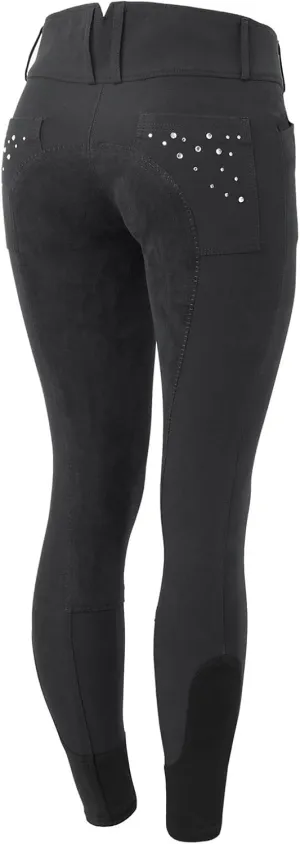 Emma Womens Classic Full Seat Breeches with Crystals