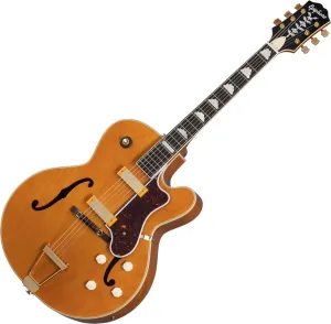 Epiphone 150th Anniversary Zephyr DeLuxe Regent, Aged Antique Natural with Hard Case