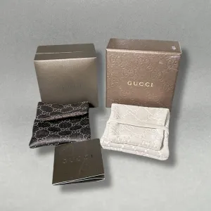 Estate Gucci Inner Box & Pouch Set of 2 (Empty)