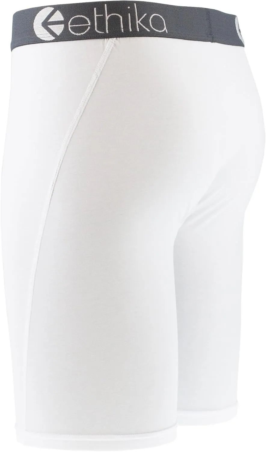Ethika Mens Staple Boxer Brief | *Solids* Modal - White