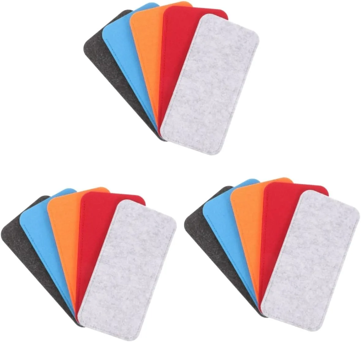 Felt Glasses Bag Soft Eyeglasses Case Foldable Sunglass Goggles Case Glasses Protector Pouch Eyeglass