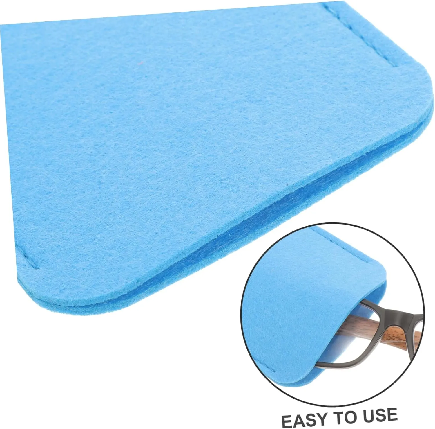 Felt Glasses Bag Soft Eyeglasses Case Foldable Sunglass Goggles Case Glasses Protector Pouch Eyeglass