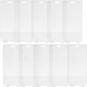 Figures Toy Company Set of 10 Clamshell Protective Cases for FTC or Mego DC Comics Boxed 8 Inch Figures