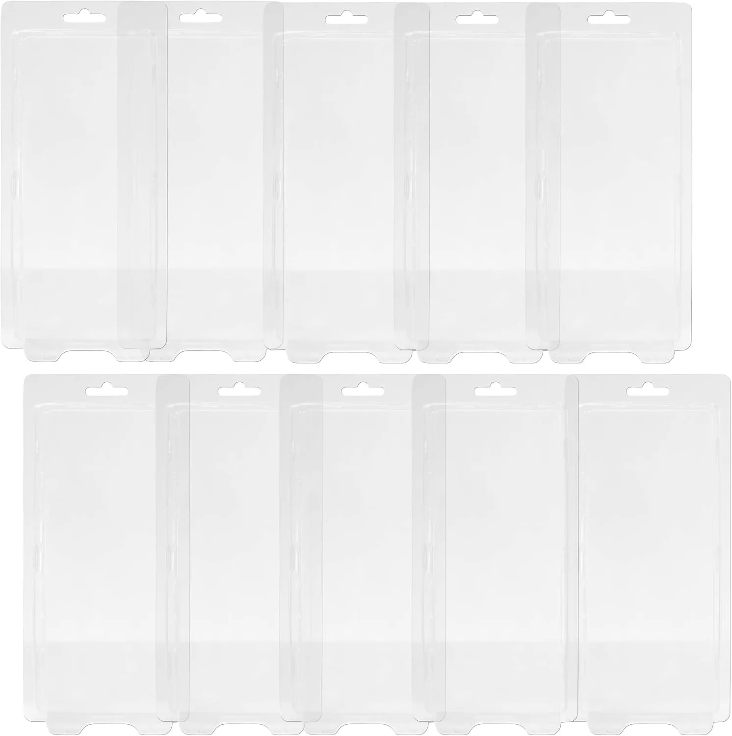 Figures Toy Company Set of 10 Clamshell Protective Cases for FTC or Mego DC Comics Boxed 8 Inch Figures