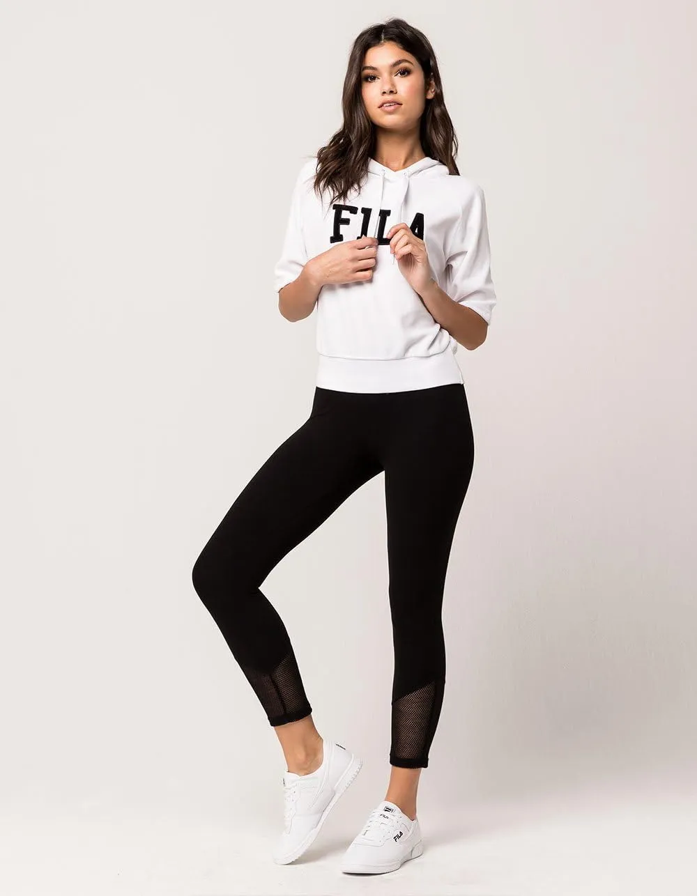 Fila Womens Ariana Short Sleeve Hoodie