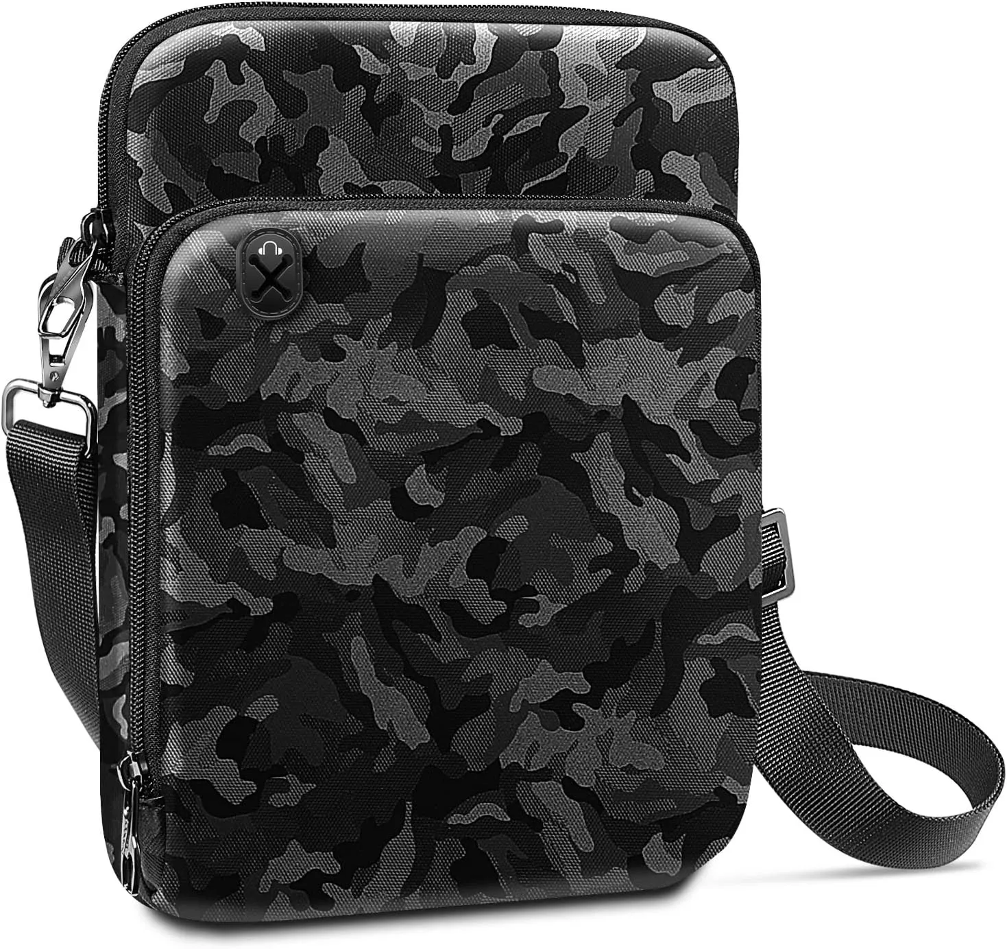 FINTIE 11 Inch Tablet Sleeve Case, Briefcase Shoulder Bag for 11" iPad (A16) 2025, Air M3 M2 2025/2024, 10.9" iPad 10th Gen, 10.9" Air 5/4, Galaxy Tab, Camouflage Black
