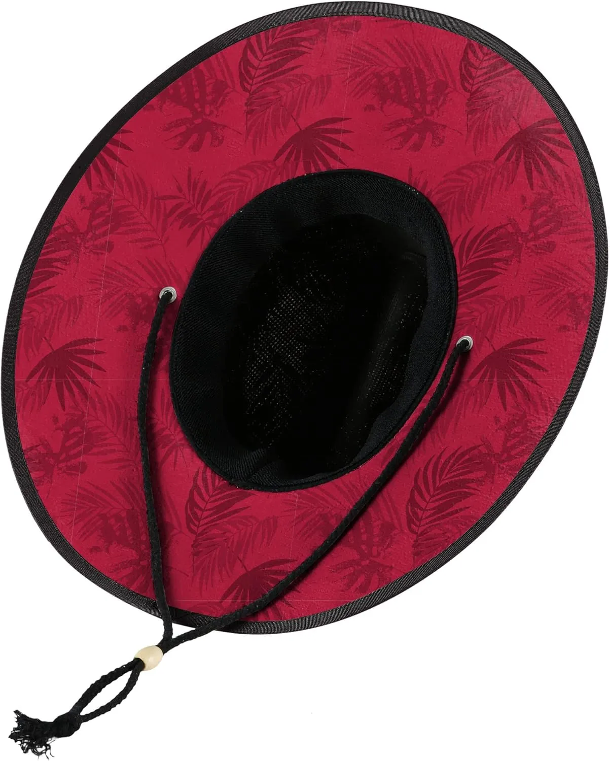 FOCO Men's NFL Team Logo Floral Lifeguard Beach Straw Sun Hat