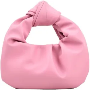 Fold Knot Design Cloud Bag Handbag Women's Dumpling Bun Tote Crossbody Bag