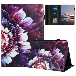 For Amazon Kindle Fire Max 11 2023 Case Pattern Leather Tablet Cover with Auto Sleep / Wake, Card Holder