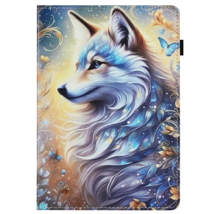 For iPad 10.9 (2022) Case Pattern Leather Tablet Cover with Auto Sleep / Wake, Card Holder