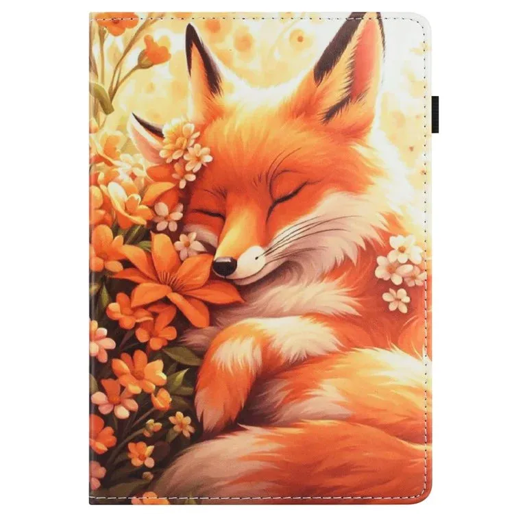 For iPad 10.9 (2022) Case Pattern Leather Tablet Cover with Auto Sleep / Wake, Card Holder