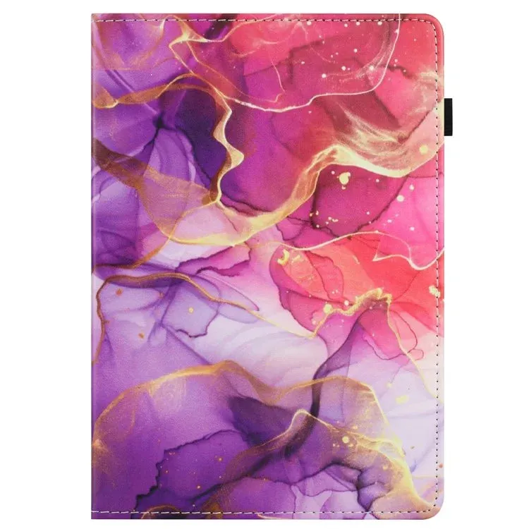 For iPad 10.9 (2022) Case Pattern Leather Tablet Cover with Auto Sleep / Wake, Card Holder