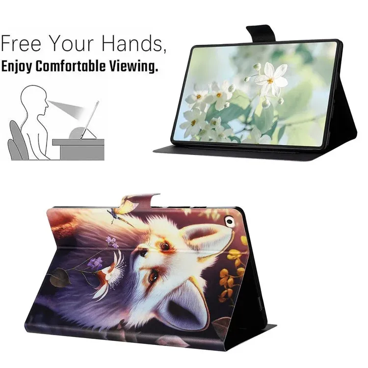 For iPad mini (2019) 7.9 inch  /  4  /  3  /  2  /  Mini Case Pattern Printed Stand Litchi Texture Leather Tablet Cover with Card Slots