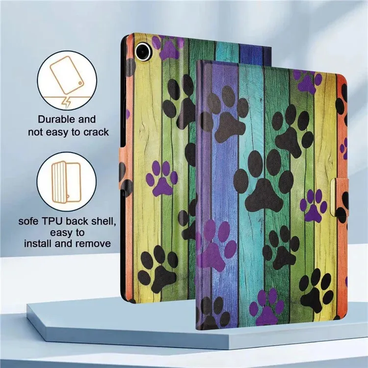 For iPad mini (2019) 7.9 inch  /  4  /  3  /  2  /  Mini Case Pattern Printed Stand Litchi Texture Leather Tablet Cover with Card Slots