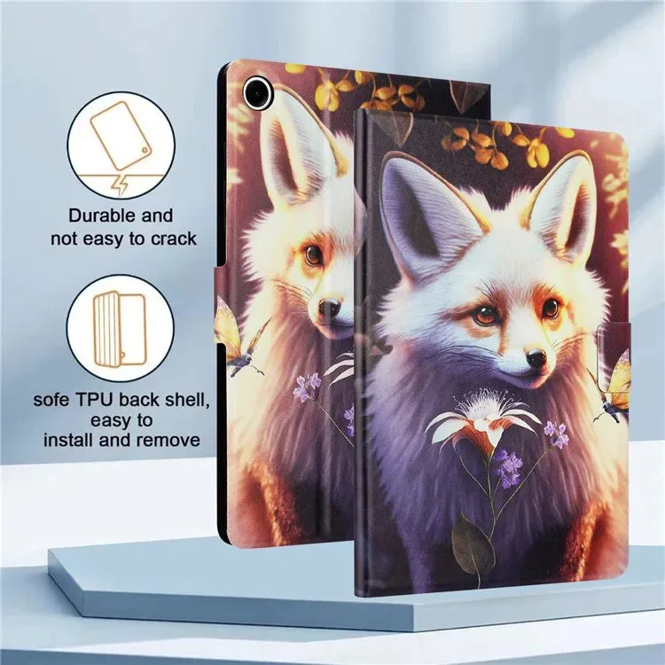 For iPad mini (2019) 7.9 inch  /  4  /  3  /  2  /  Mini Case Pattern Printed Stand Litchi Texture Leather Tablet Cover with Card Slots