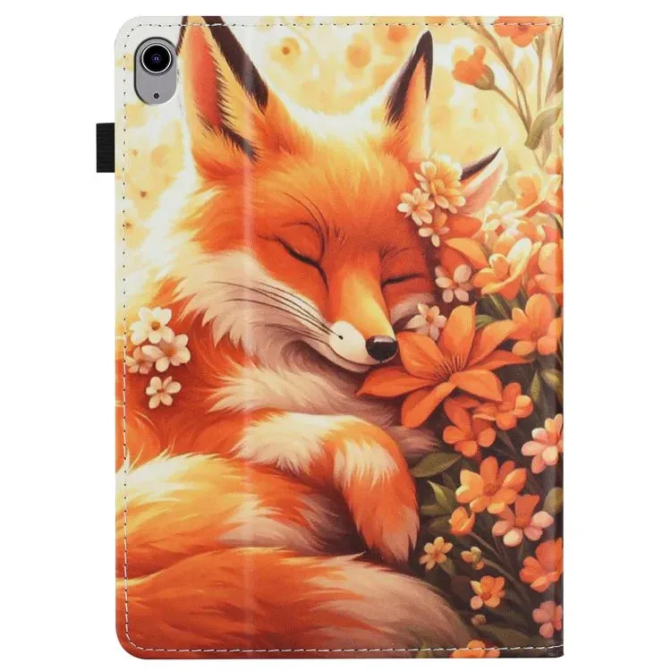 For iPad mini (2024) / (2021) Case Pattern Leather Tablet Cover with Auto Sleep / Wake, Card Holder