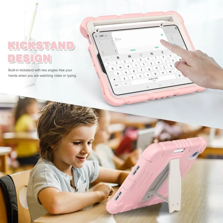 For iPad Mini 3-Layer Protection Screen Frame   PC   Silicone Shockproof Combination Tablet Case
