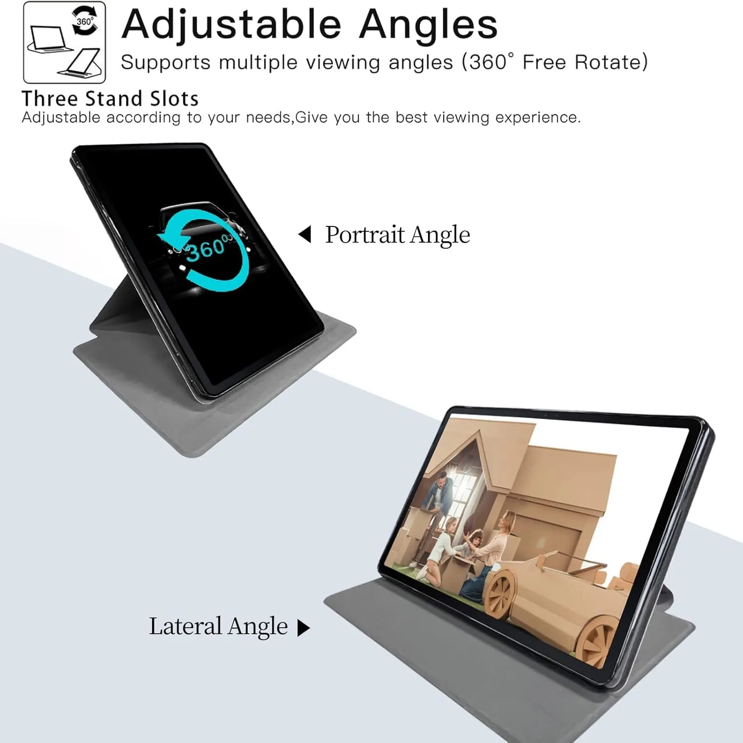for Samsung Galaxy Tab S6 Lite 10.4 inch 2024/2022 (SM-P613/P619)/2020 (SM-P610/P615) Case,BEOTIWAD 360 Degree Rotating Folding Stand Protective Cover with Auto Sleep/Wake,Rainbow Dream Catcher