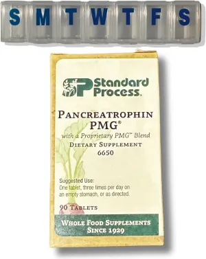 FortuneFoundry Organizer SP Pancreatrophin PMG – Gluten-Free, 90 Tablets