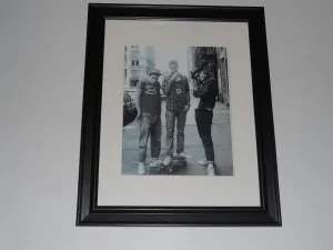 Framed Beastie Boys 1989 Paul's Boutique Era MCA, Mike D, Ad Rock 14"x17"