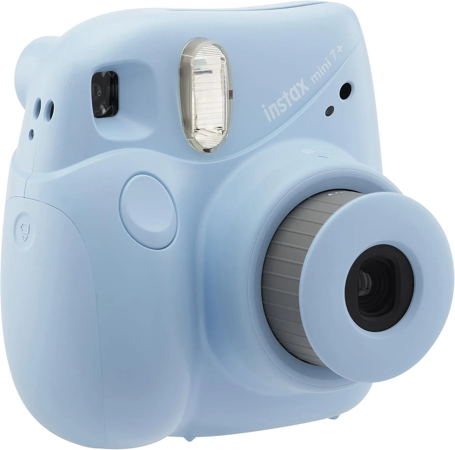 Fujifilm Instax Mini 7  Camera, Easy to Operate, Portable, Handy Selfie Mirror, Polaroid Camera, Perfect for Beginners and Experts, Sleek and Stylish Design - Light Blue (Renewed)