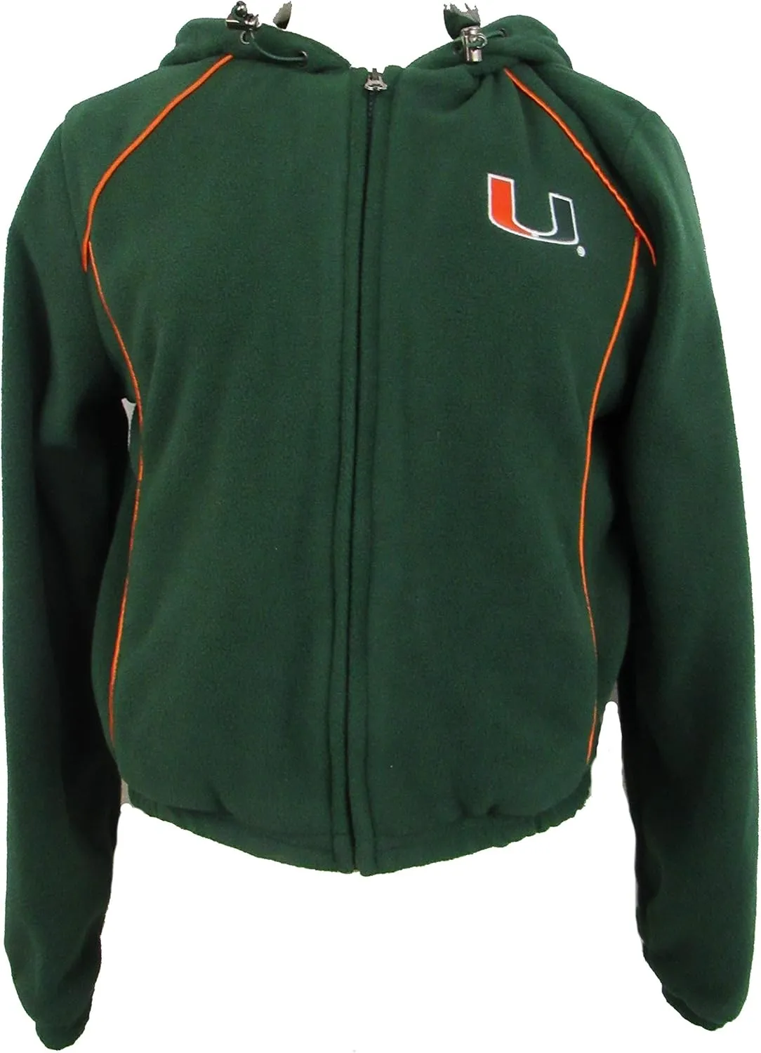 G-III Sports Miami Hurricanes Womens Size Small Full Zip Embroidered Jacket AMIA 19 S