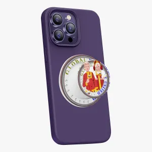 GLOBAL FREEDOM UNITED© Couple Russia Magnetic Collapsible Grip And Stand