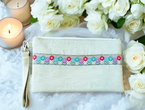 Golden handmade Clutch