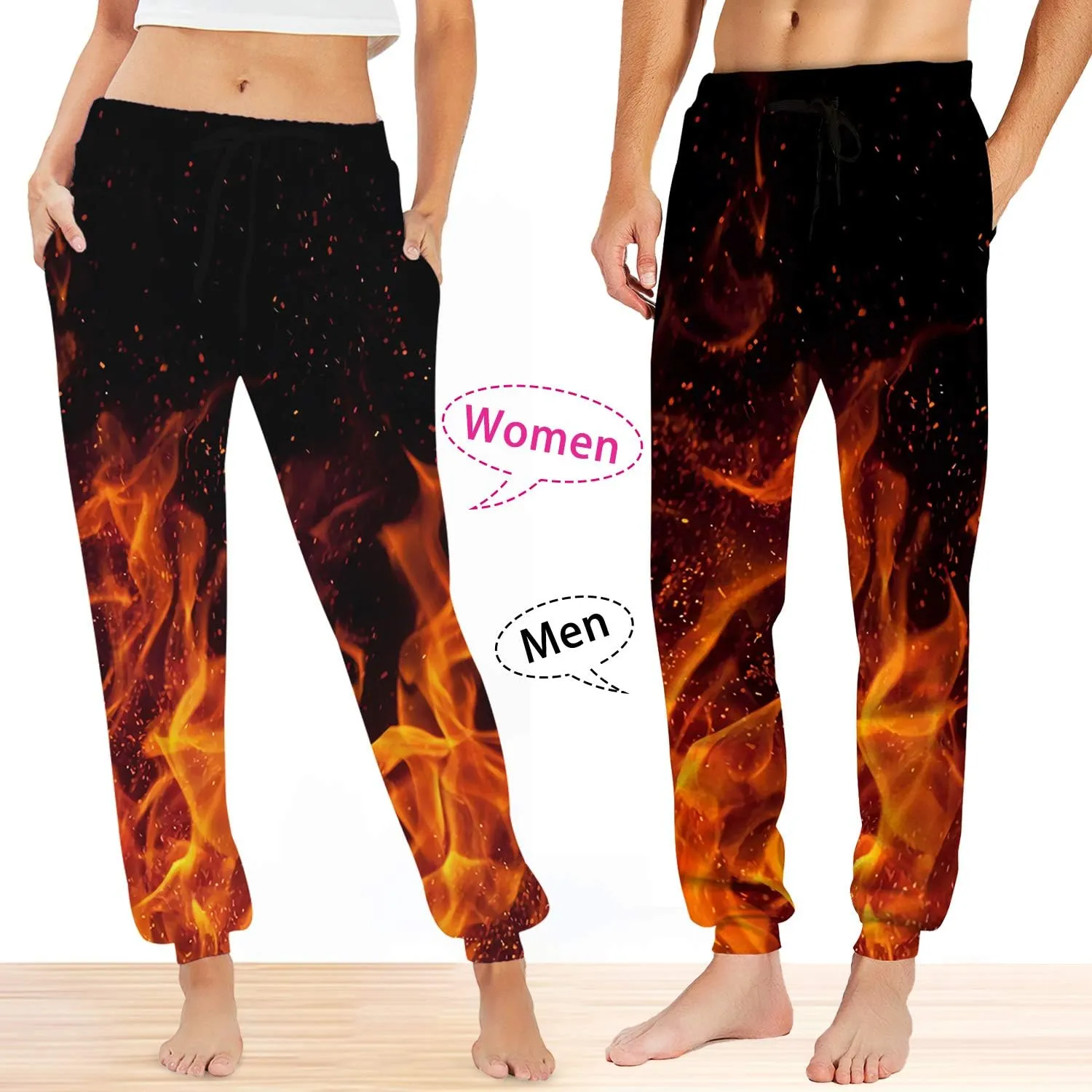 Goodstoworld Mens Cool Joggers Pants 3D Novelty Casual Sweatpants with Drawstring