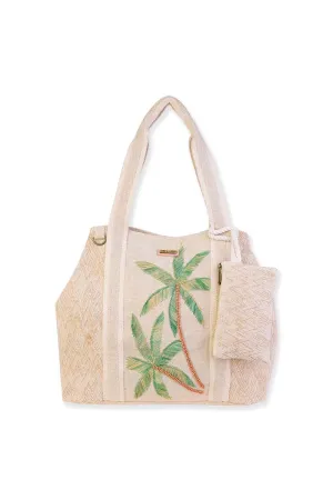 Green Palms Tote Bag