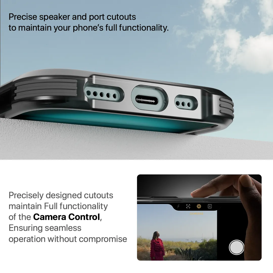 Grip Armour Case Cover For iPhone 16 Plus