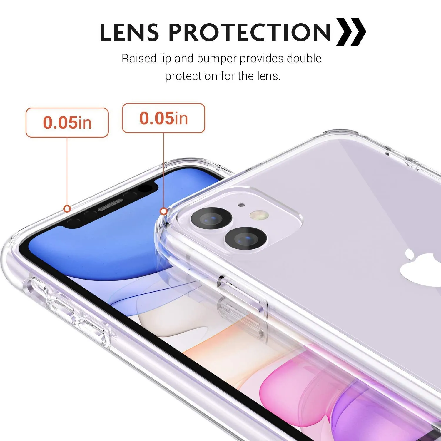 GRIPP Clear Case for iPhone 11 - Transparent