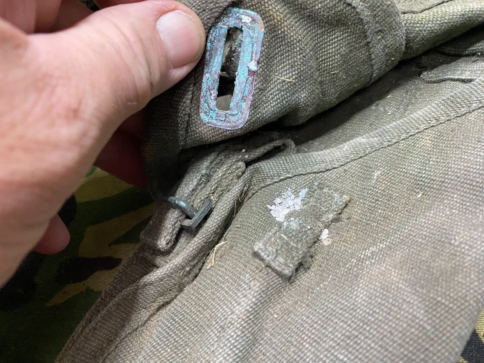 Group of British Army 58 Pattern Webbing Pouches & Holster