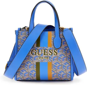GUESS Mini Tote Bag, Aquatic Logo