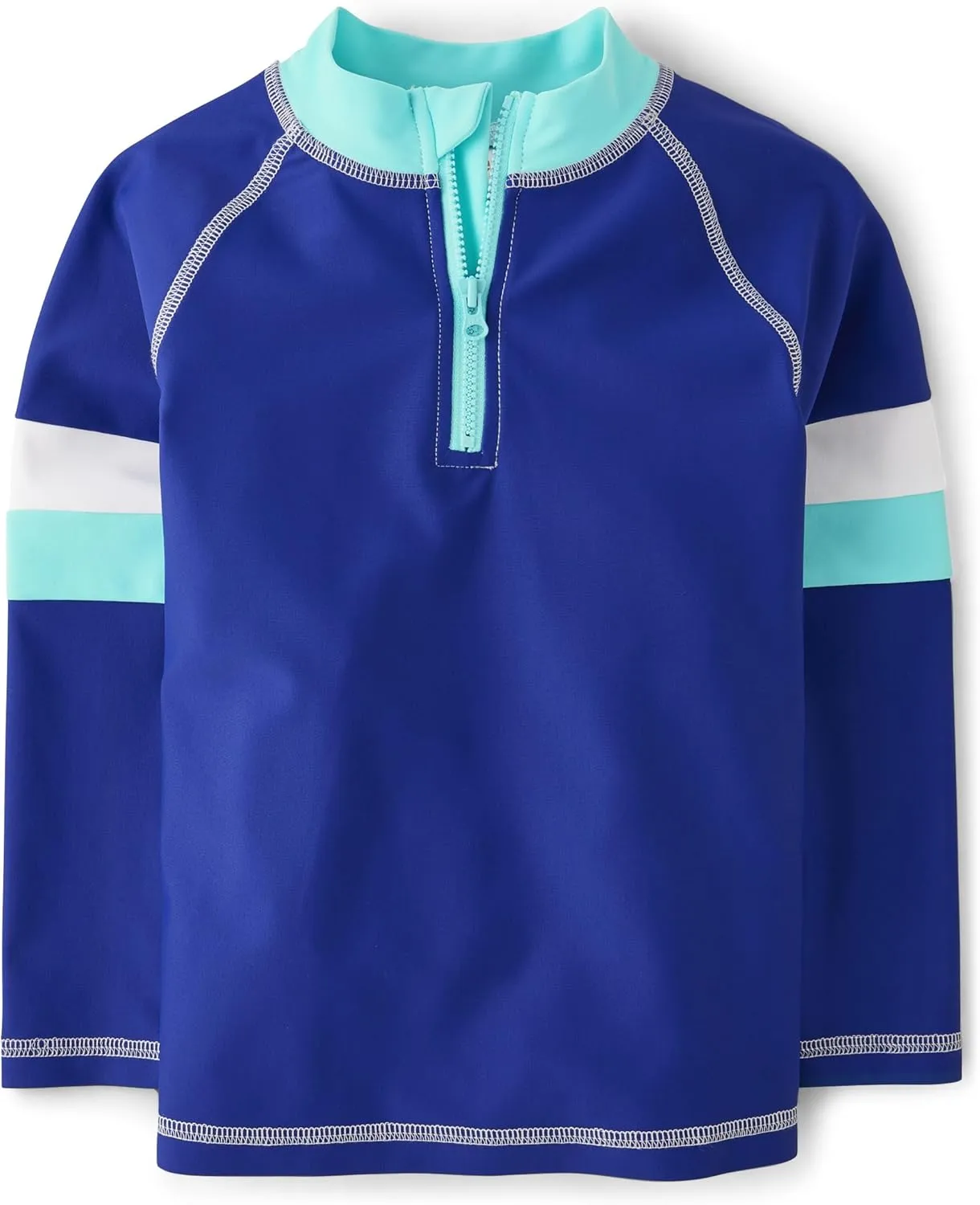 Gymboree Boys' and Toddler Embroidered Long Sleeve Rashguard