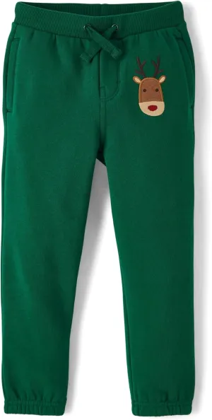 Gymboree Boys' and Toddler Fleece Jogger Sweatpants