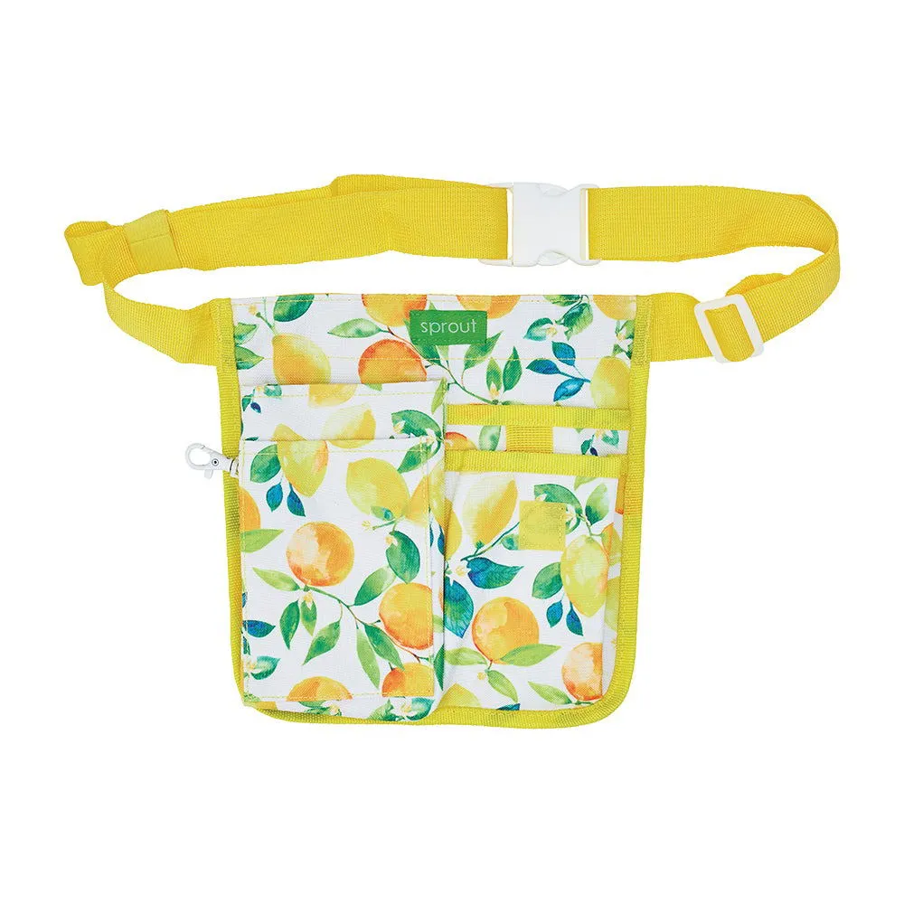 Half Waist Garden Tool Belt - Amalfi Citrus