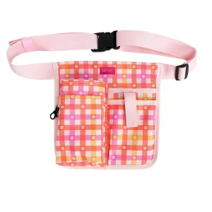 Half Waist Garden Tool Belt - Daisy Gingham