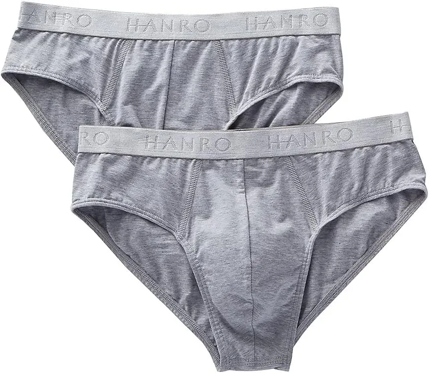 Hanro Men's Cotton Essentials 2-Pack Brief