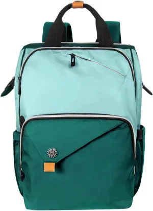 Hap Tim Laptop Backpack Women, Travel Backpack for Women, Work Backpack, Nurse Backpack, Green（7651-GR）