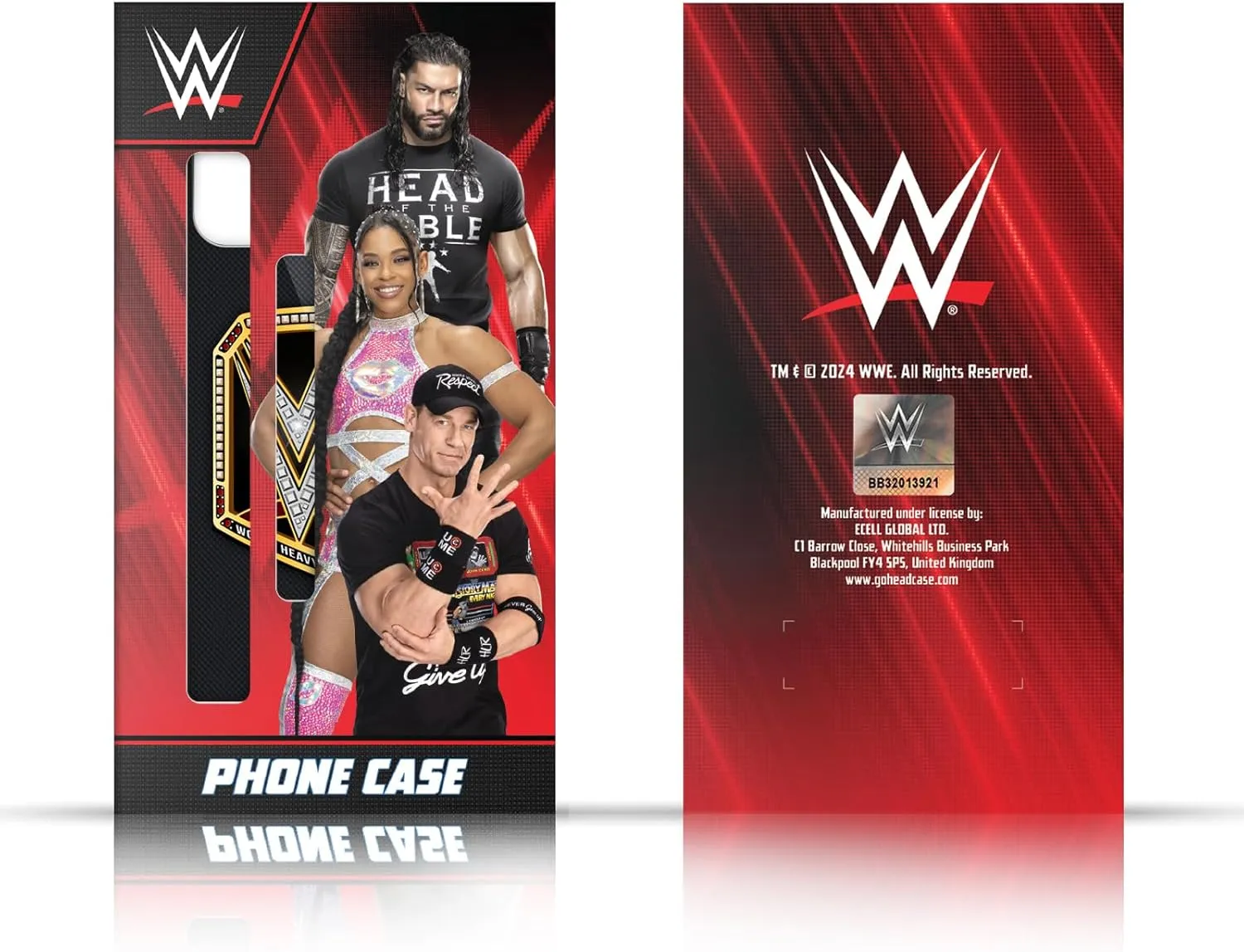 Head Case Designs Officially Licensed WWE John Cena Cenation Respect Superstars 9 Leather Book Wallet Case Cover Compatible with OnePlus 12