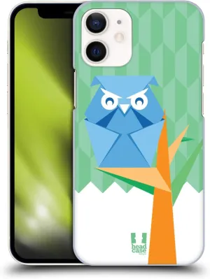 Head Case Designs Owl Origami Hard Back Case Compatible with Apple iPhone 12 Mini