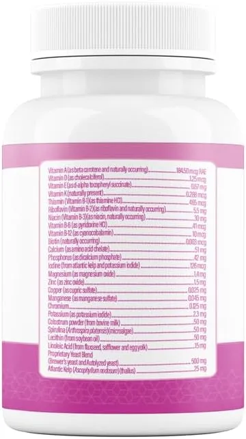 Health Extension Lifetime Multivitamin and Mineral Tablets for Dogs & Puppies, 180 Tablets - Immune, Digestion, Joint Support, Coat & Skin Health