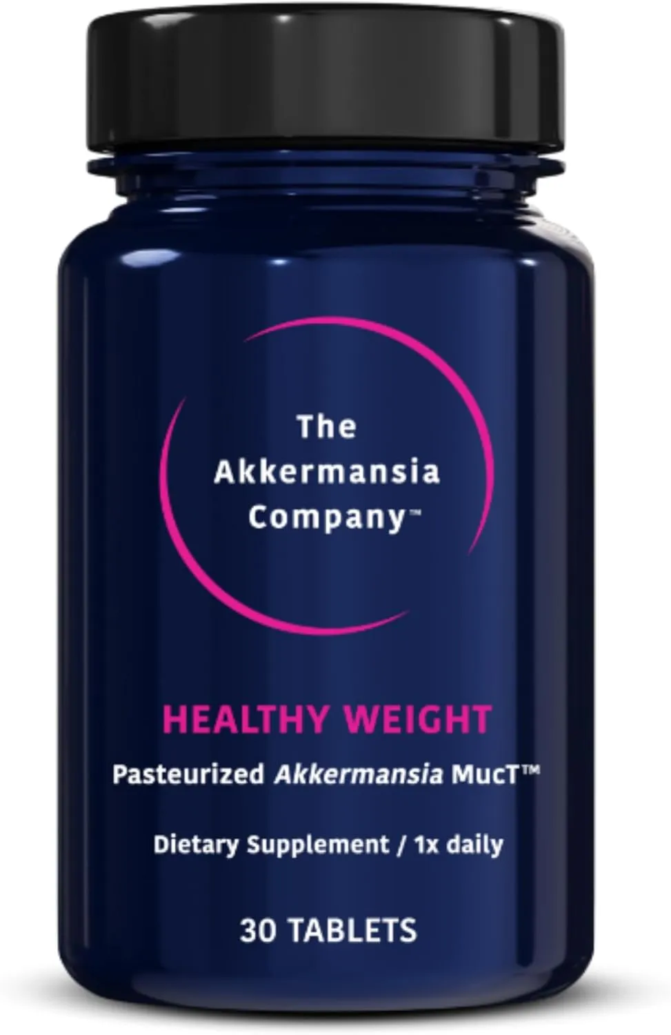 Healthy Weight - Akkermansia Probiotic, Akkermansia Muciniphila, GLP-1, Metabolic Vitamins, GLP-1 Supplement for Gut Health, Chromium, Green Tea Leaf - 30 Tablets (Pack of 1)