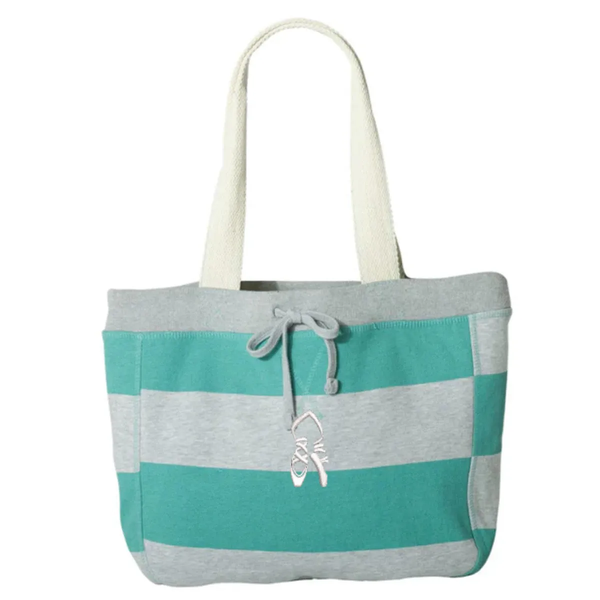 Heather Stripe Dancer Tote Bag