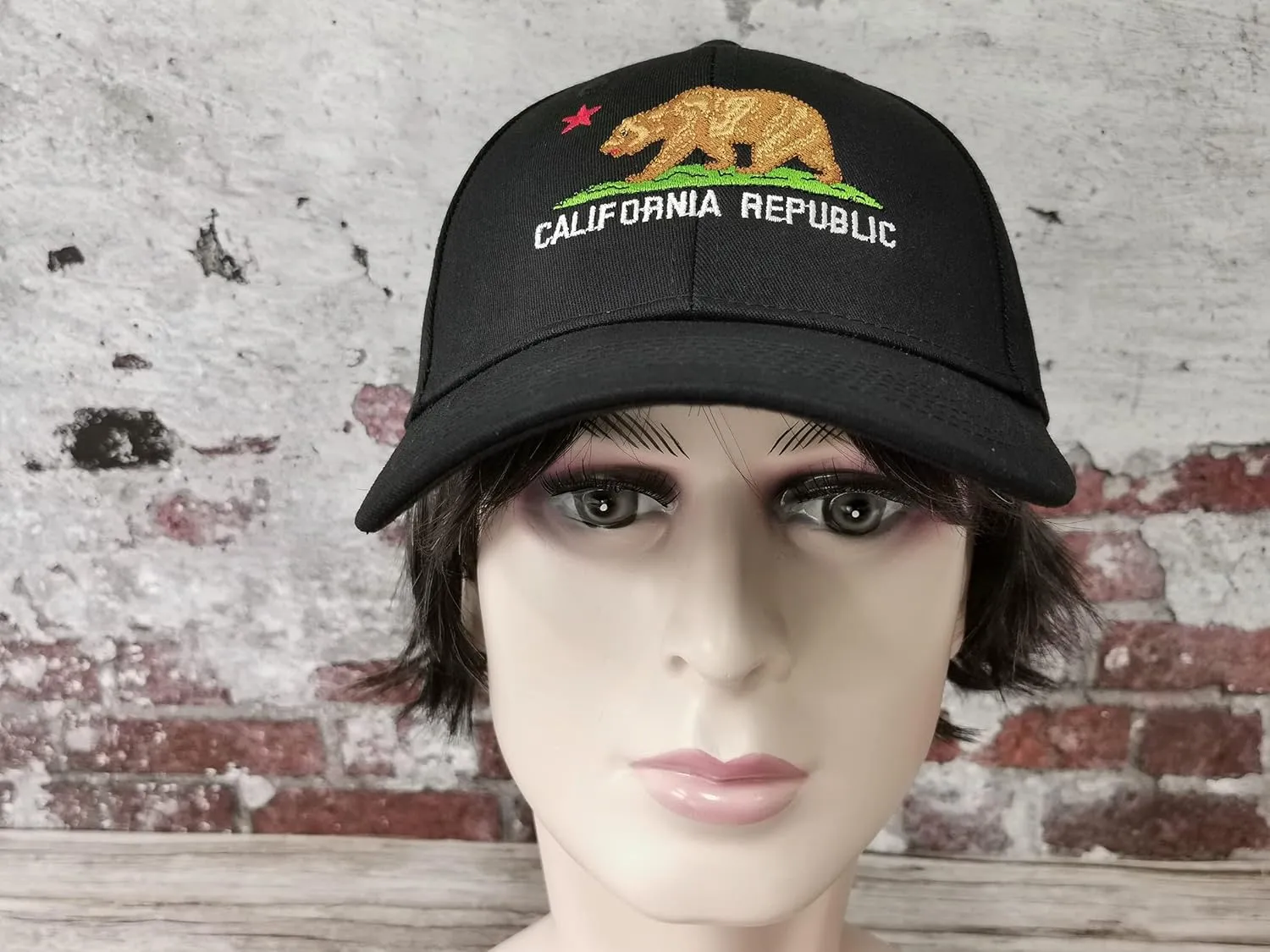Hepandy Embroidered California Bear Hats