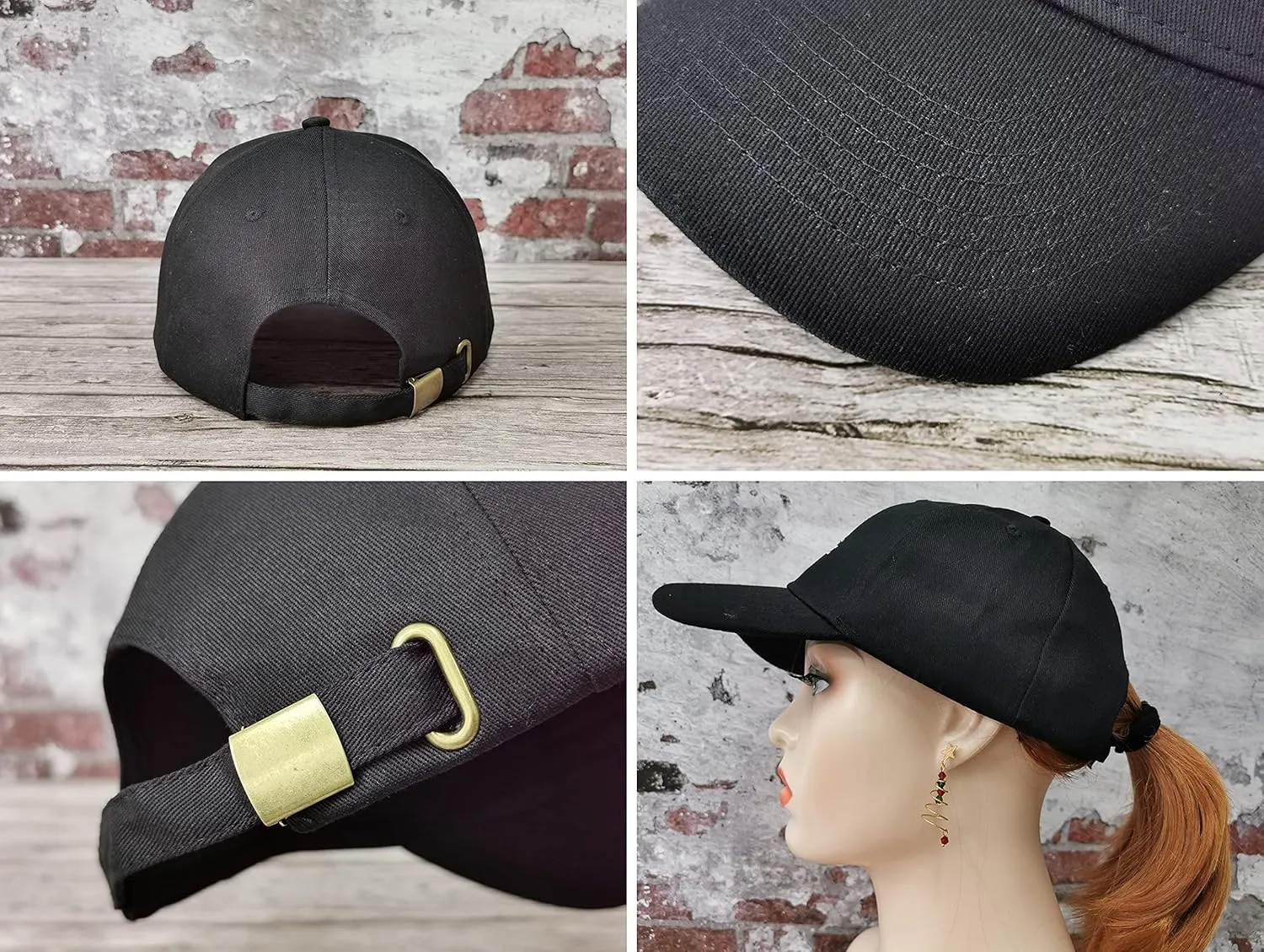 Hepandy Embroidered California Bear Hats