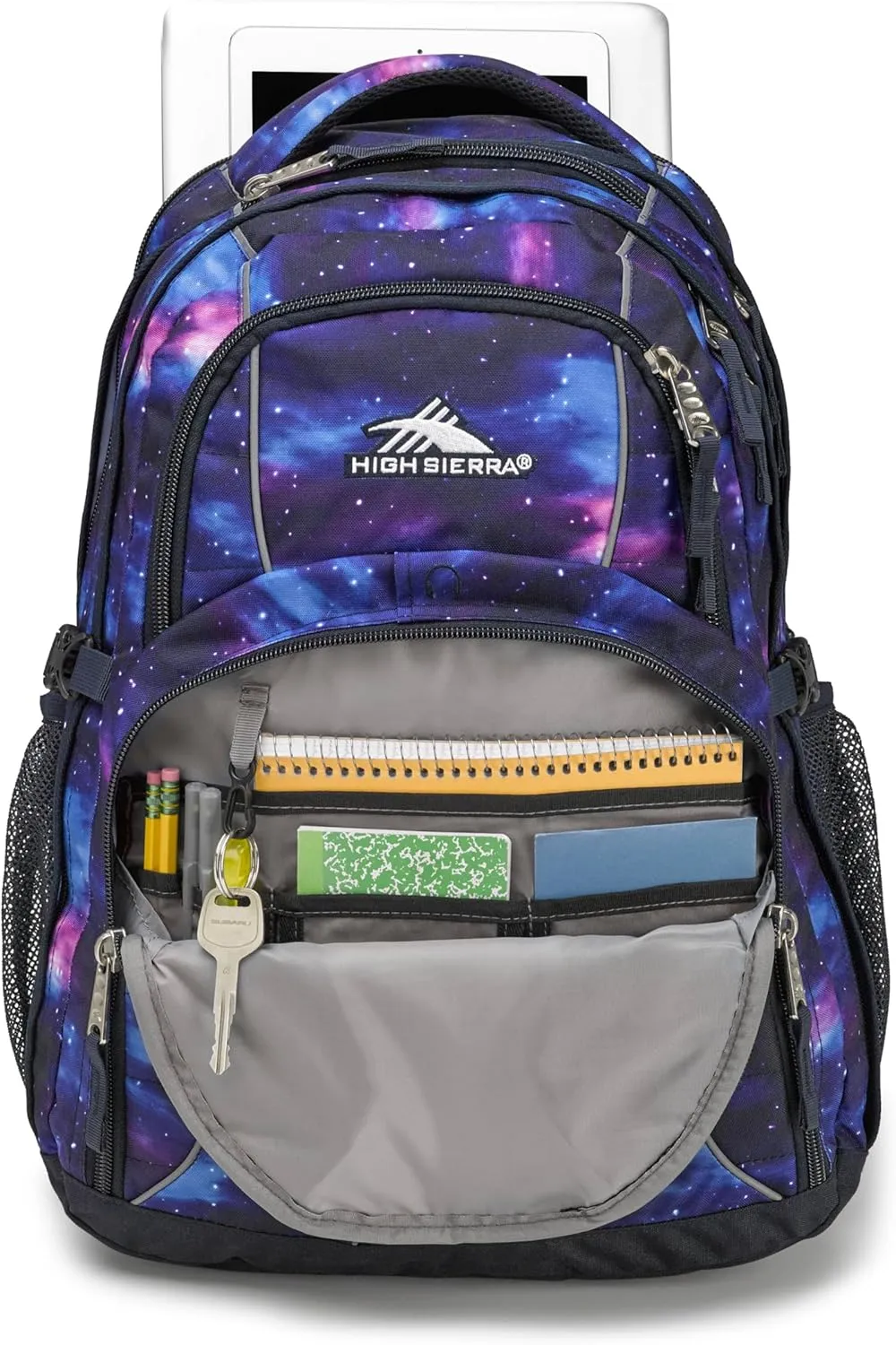 High Sierra Swerve Laptop Backpack, Cosmos/Midnight Blue, One Size