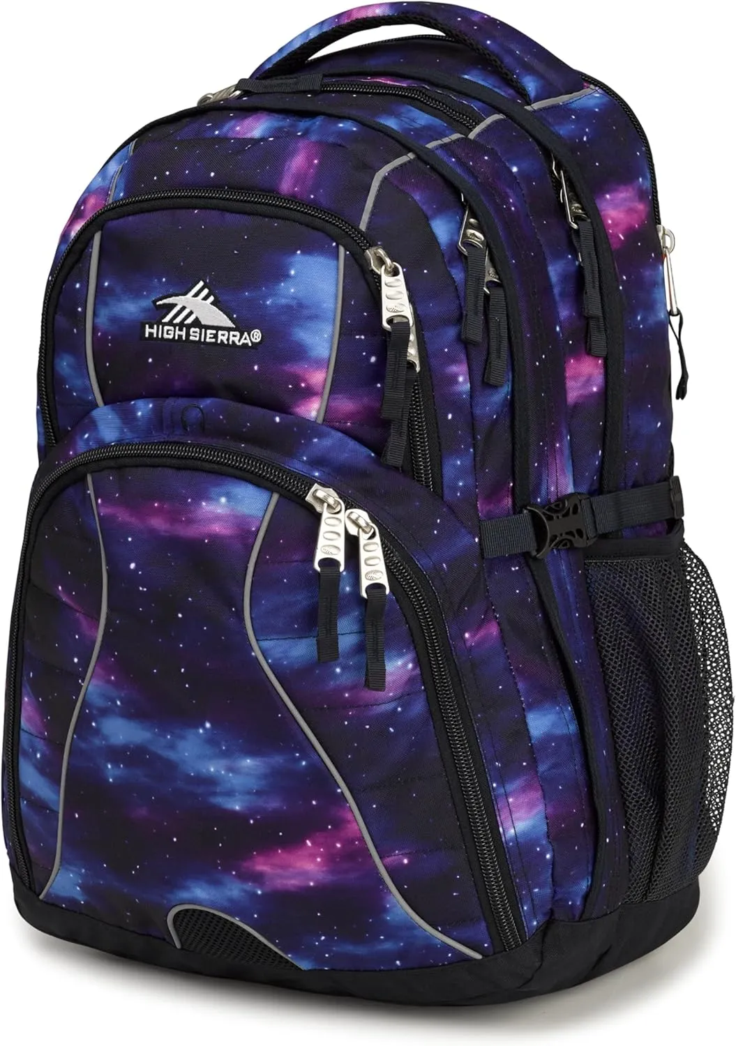 High Sierra Swerve Laptop Backpack, Cosmos/Midnight Blue, One Size
